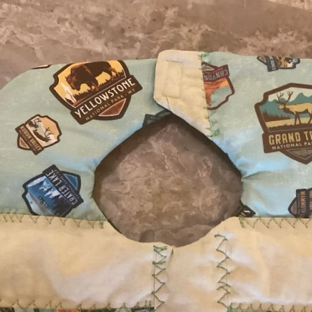 Hand Crafted NWOT National Parks Reversible Baby Bib $12 ea. or 3/$25